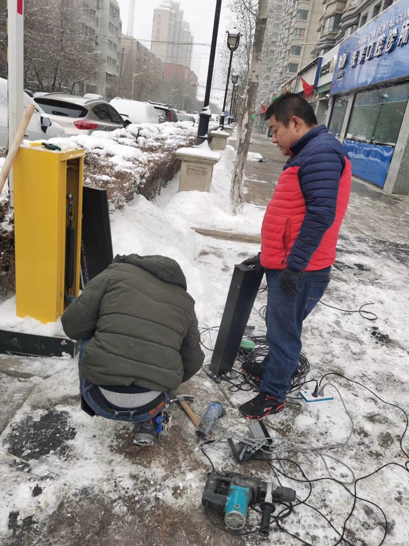 道閘車輛識別安裝