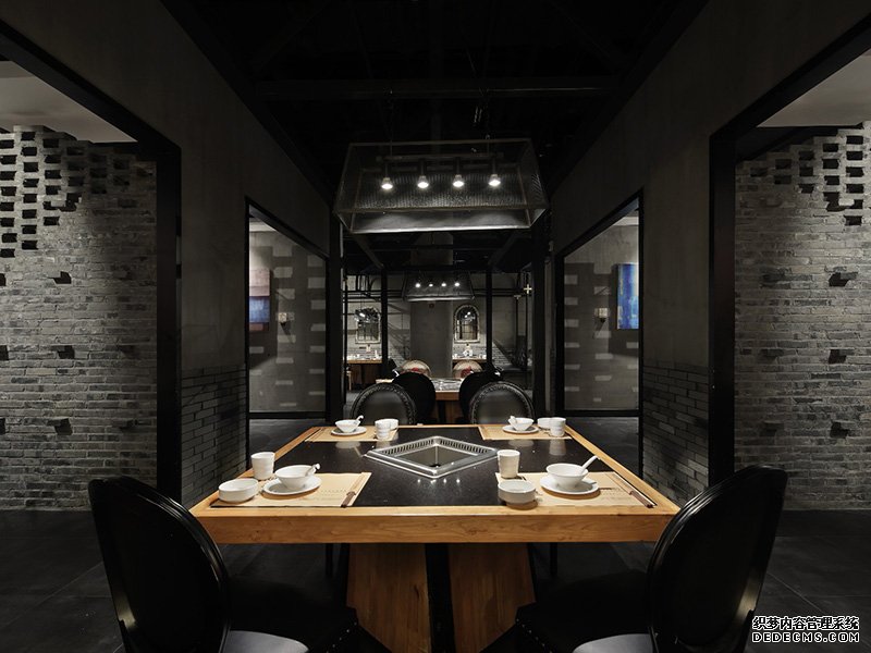 杭州臨平銀泰城養(yǎng)身火鍋裝修設(shè)計(jì)案例