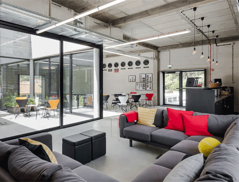 杭州675方工業(yè)風(fēng)辦公室裝修設(shè)計(jì)實(shí)景圖