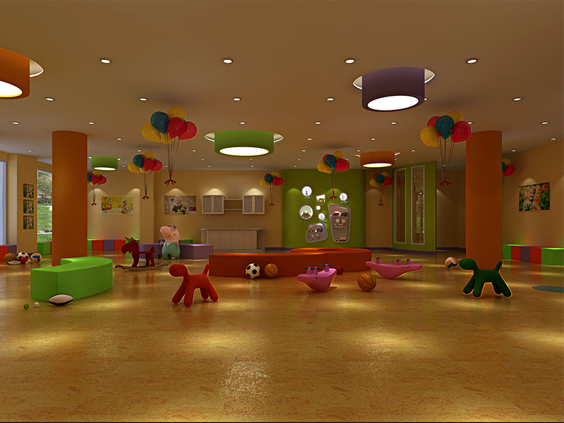 杭州860方早教中心裝修設計效果圖