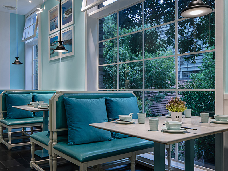 杭州800平網紅火鍋店裝修設計效果圖