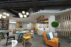 580現代創意辦公室裝修設計案例