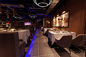 800方西餐廳裝修設(shè)計案例