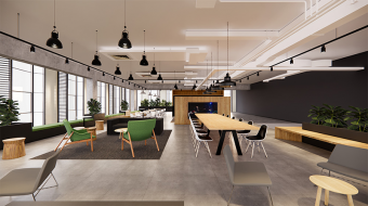 商務(wù)樓辦公室裝修：塑造專業(yè)形象，激發(fā)工作潛